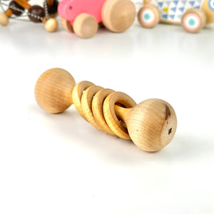 Wooden Baby Rattle