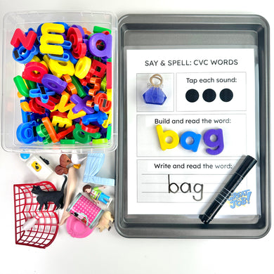 Say & Spell Mat: CVC Words