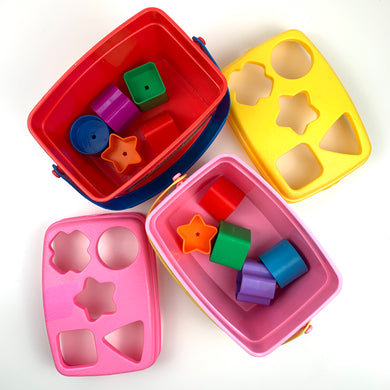 Shape Sorting Bucket *NOW DOUBLE THE BLOCKS*
