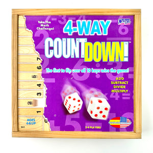 4-Way Countdown *MATH OPERATIONS GAME*