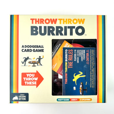 Throw Throw Burrito: A Dodgeball Card Game