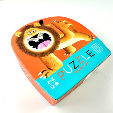 12-Piece Jigsaw Puzzle: Lion
