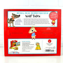 Load image into Gallery viewer, Wolf Tales: Cardboard Read &amp; Play Puppet Theatre