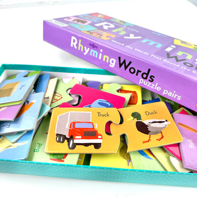 Rhyming Words Puzzle Pairs