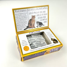 Load image into Gallery viewer, Magnetic Poetry Kit: Cat Lover